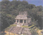 Храм народа майя на полуострове Юкатан.